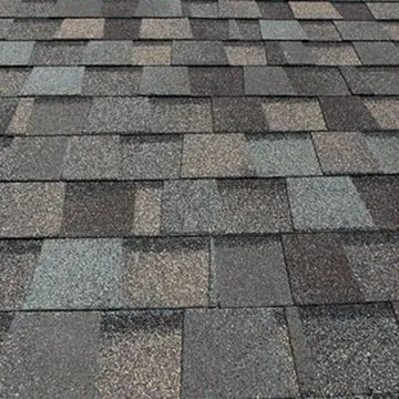 close up shot of architectural shingles