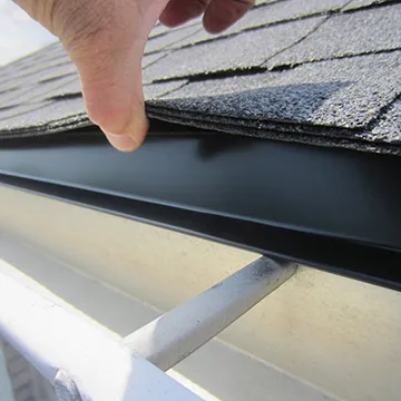 close up of a drip edge