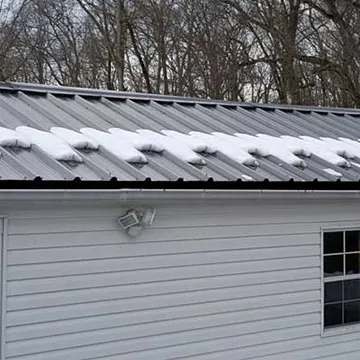 Close up shot of ice stops